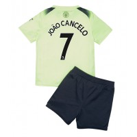 Manchester City Joao Cancelo #7 Fotballklær Tredjedraktsett Barn 2022-23 Kortermet (+ korte bukser)